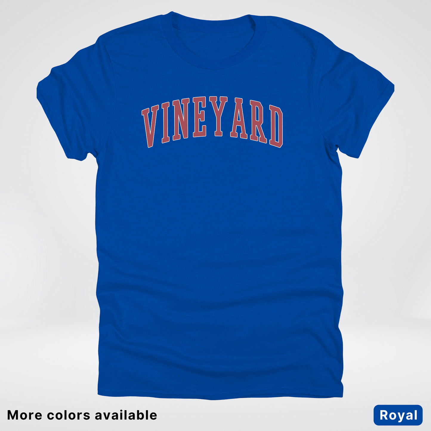 Vineyard Destination - Red Design - T-Shirt