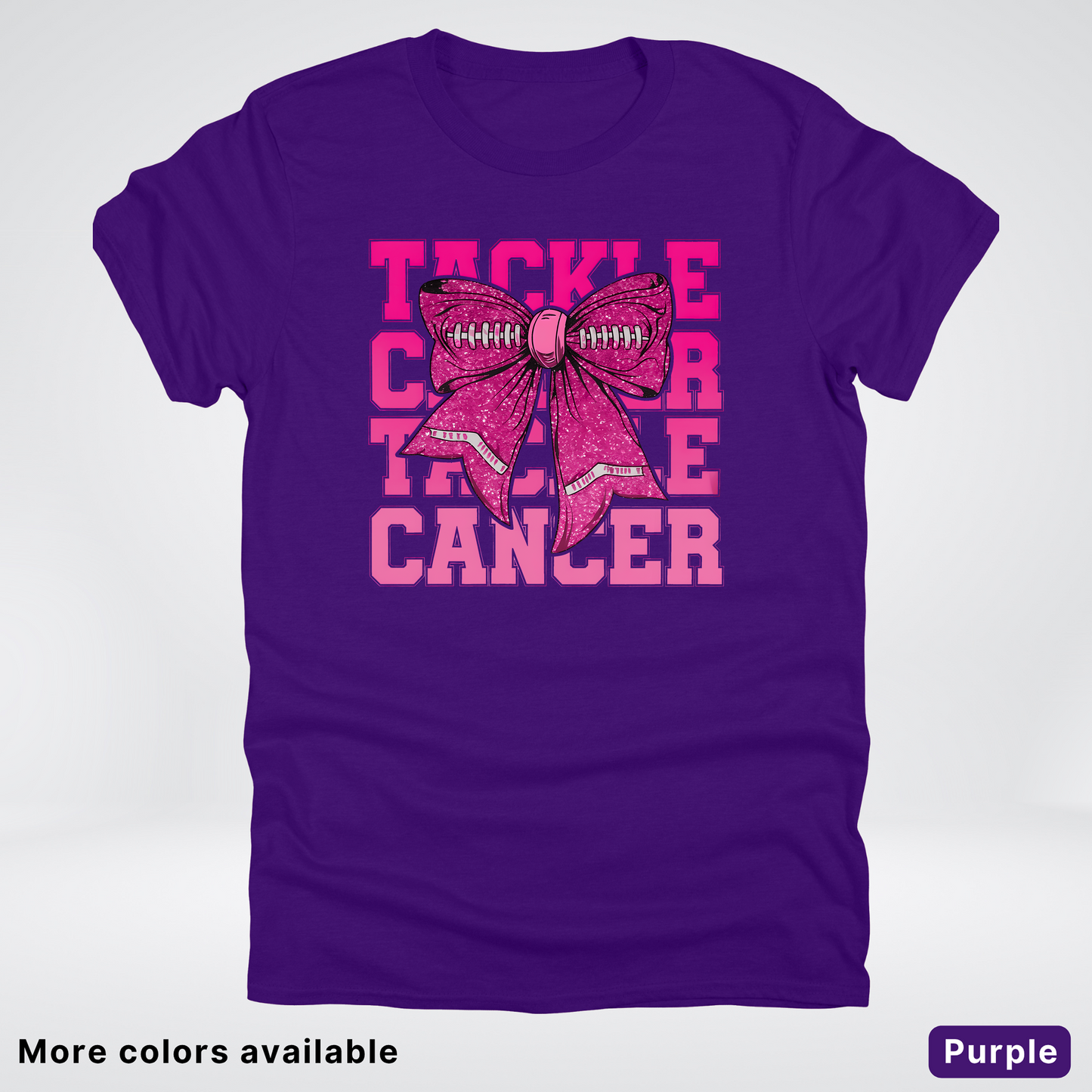Football Coquette Tackle Awareness - T-Shirt