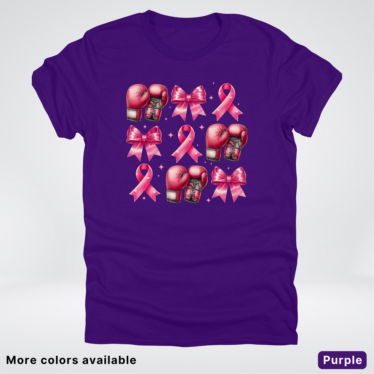 Boxing Coquette Pink Ribbon Pink Out - T-Shirt