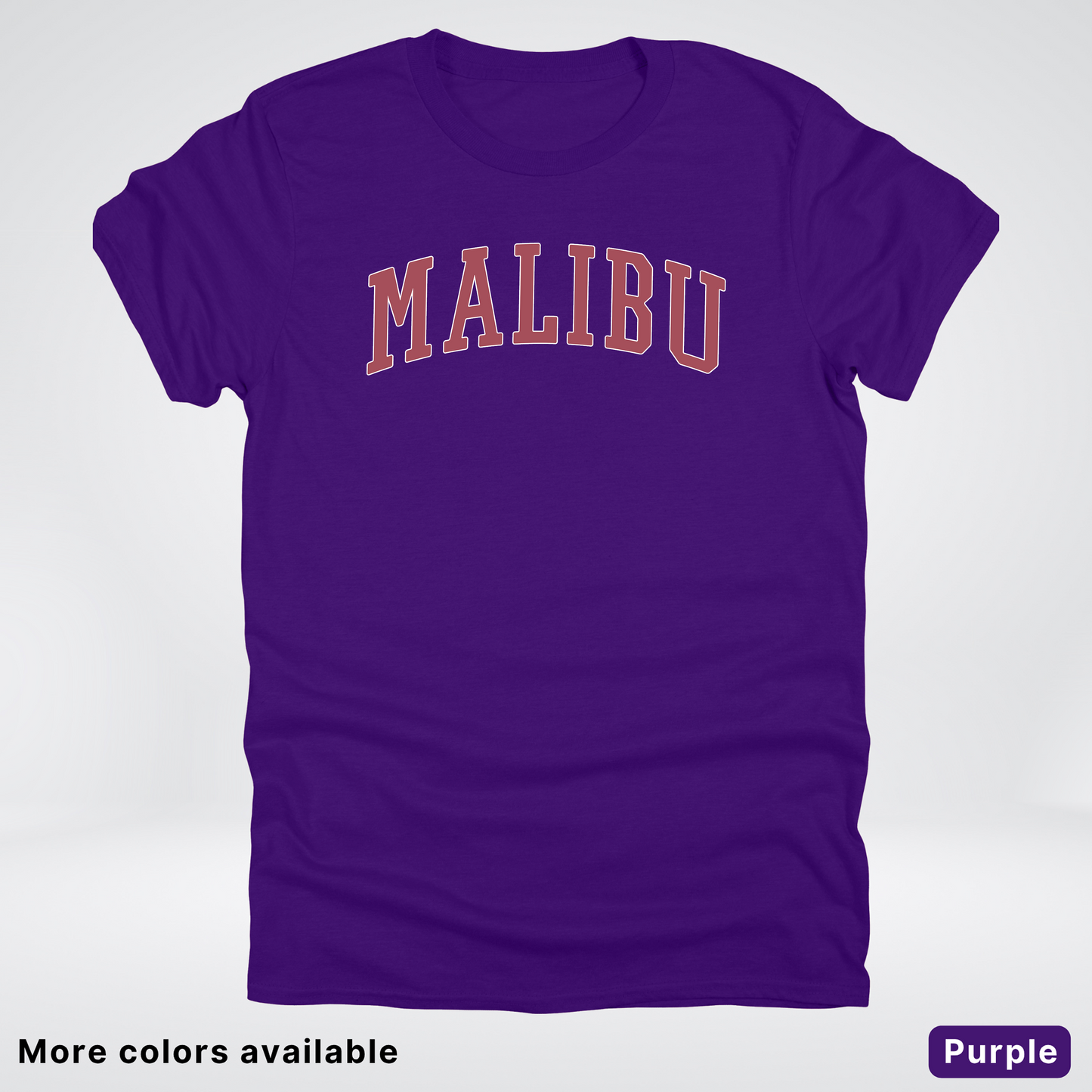 Malibu Destination - Red Design - T-Shirt