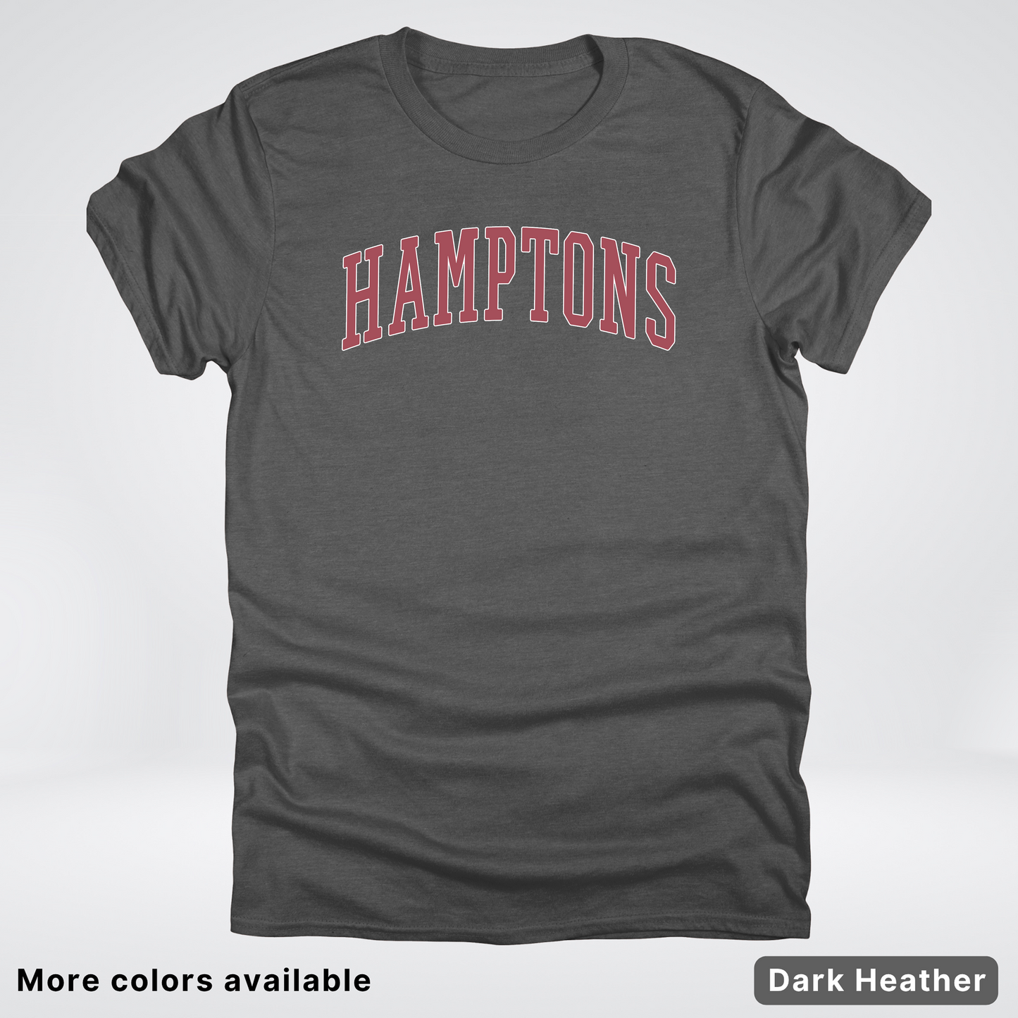 Hamptons Destination - Red Design - T-Shirt
