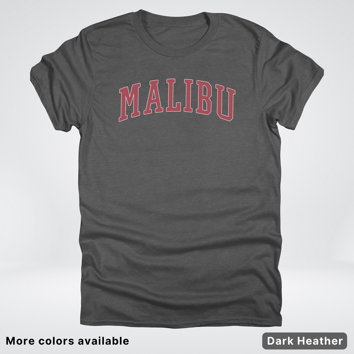 Malibu Destination - Red Design - T-Shirt
