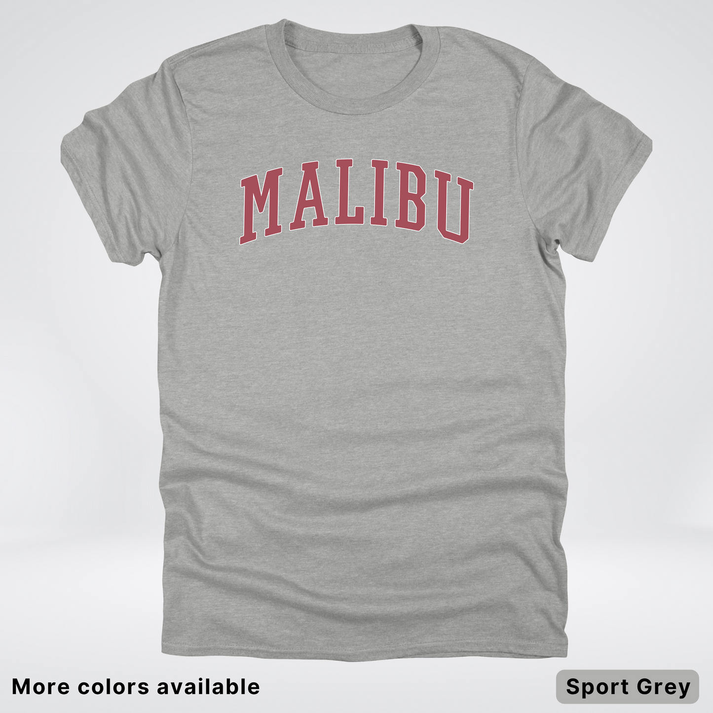 Malibu Destination - Red Design - T-Shirt