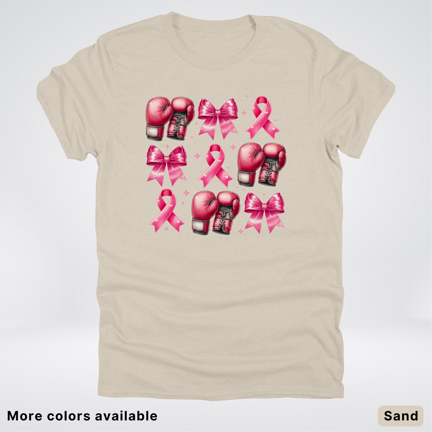 Boxing Coquette Pink Ribbon Pink Out - T-Shirt
