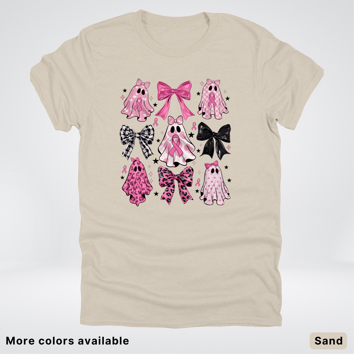 Ghost & Bows Pink Out Coquette - T-Shirt