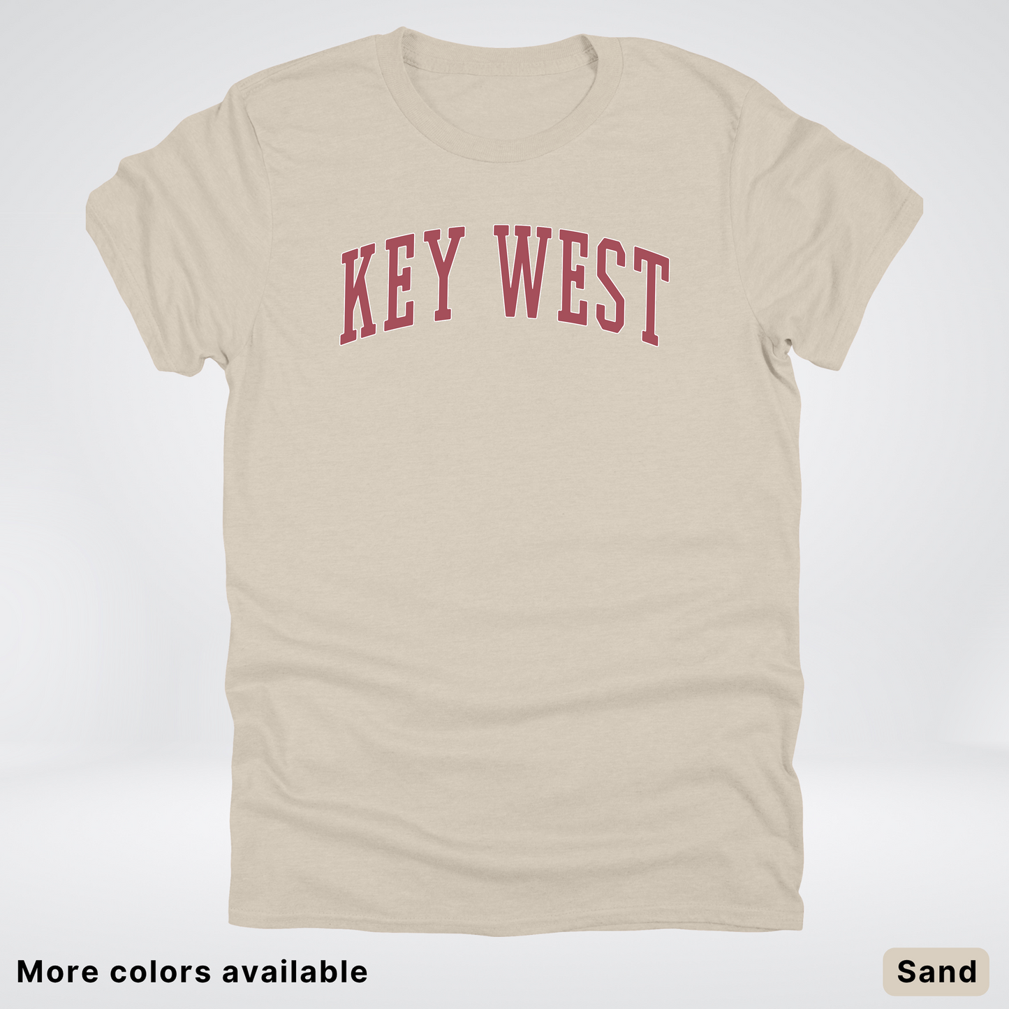 Key West Destination - Red Design - T-Shirt