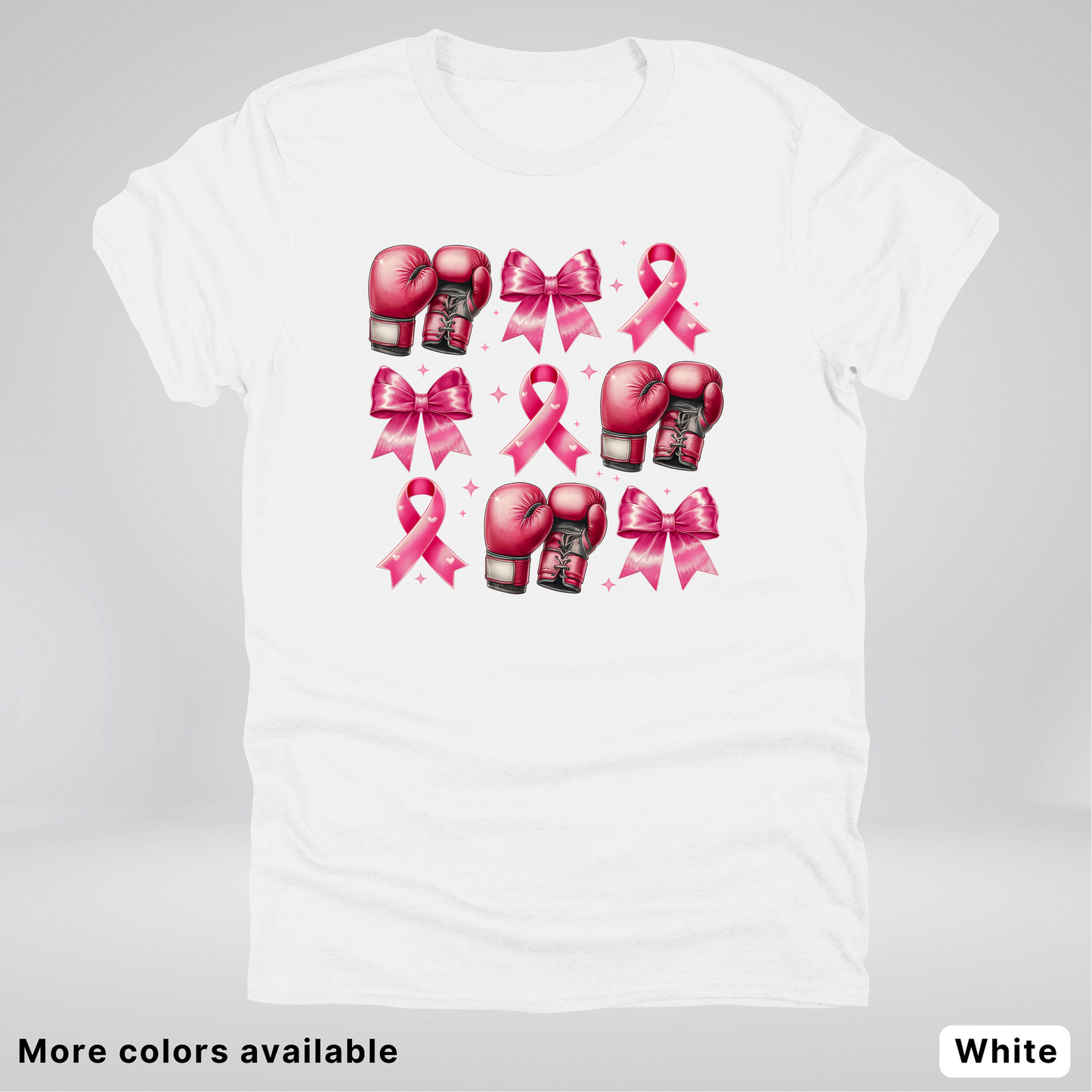 Boxing Coquette Pink Ribbon Pink Out - T-Shirt