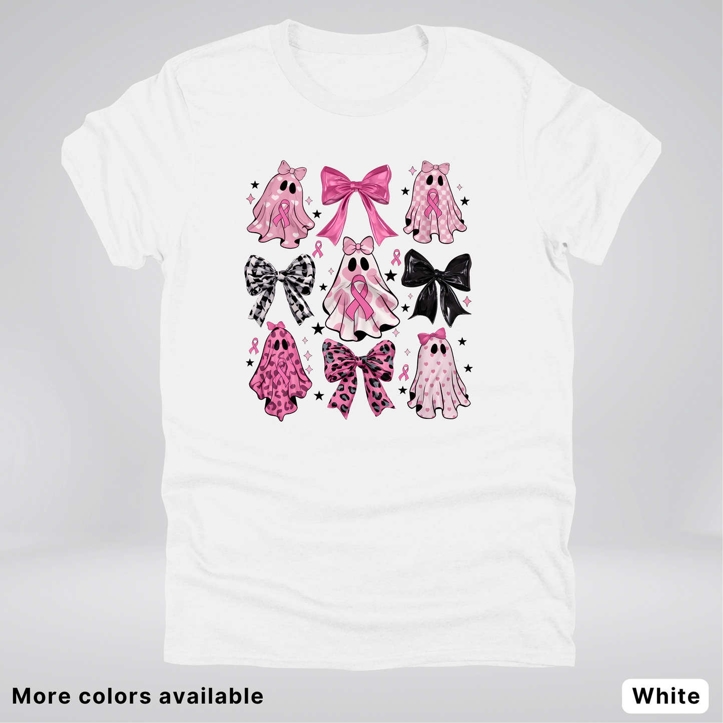 Ghost & Bows Pink Out Coquette - T-Shirt