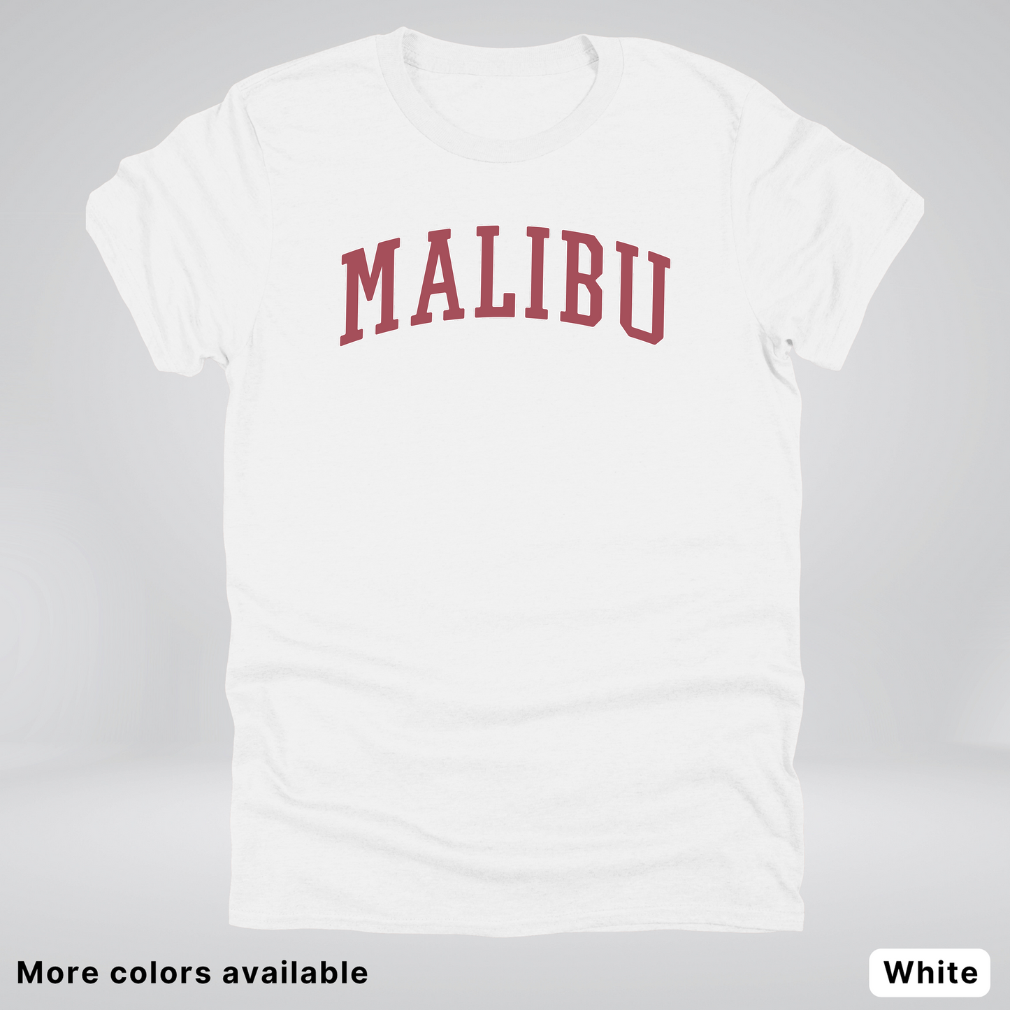 Malibu Destination - Red Design - T-Shirt