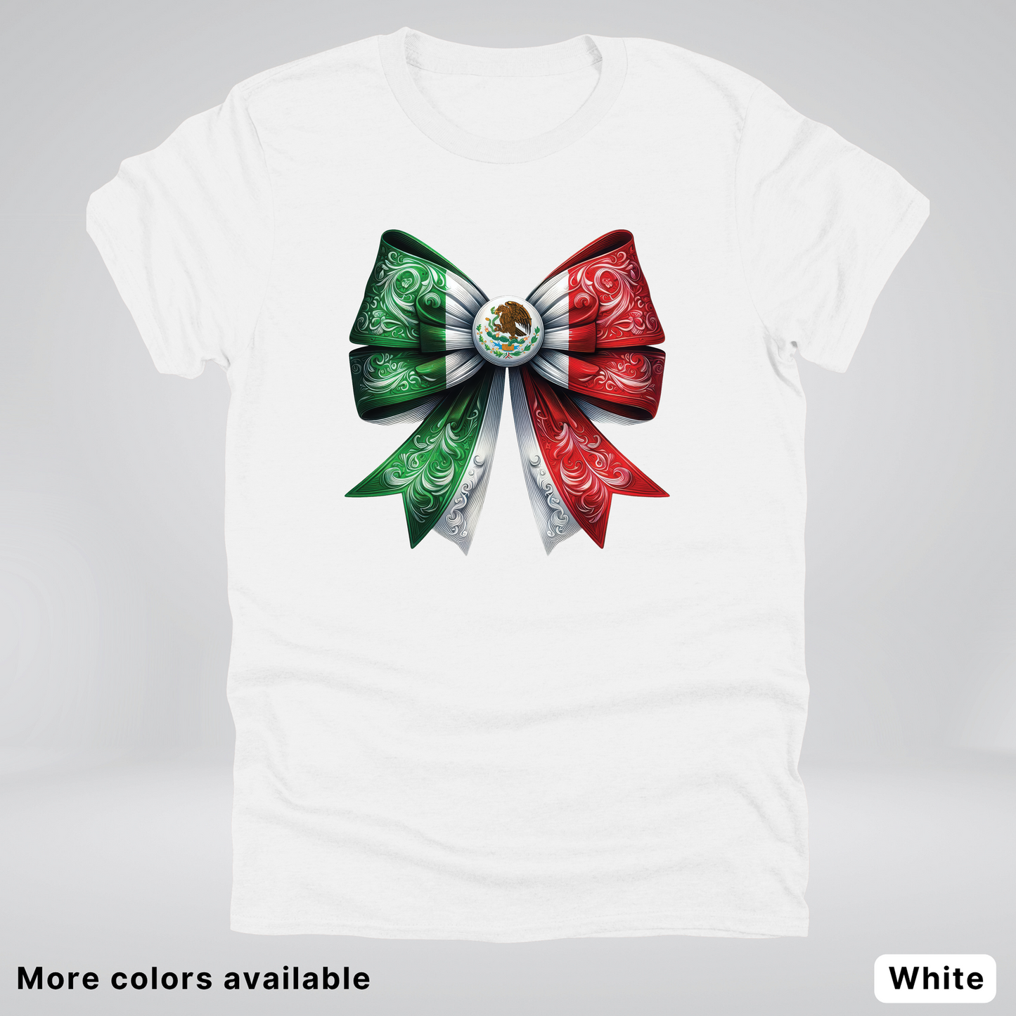 Mexico Coquette Independencia De Mexico Hispanic Heritage Month T-Shirt