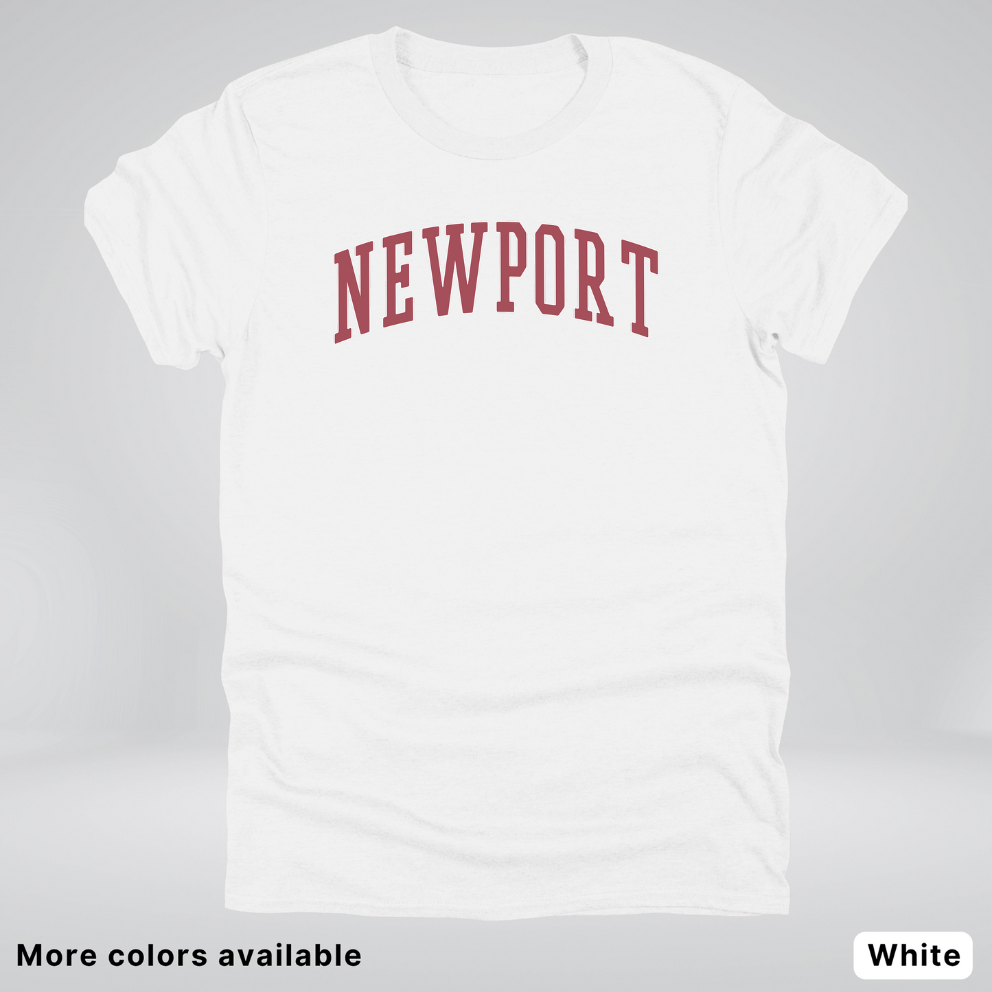 Newport Destination - Red Design - T-Shirt