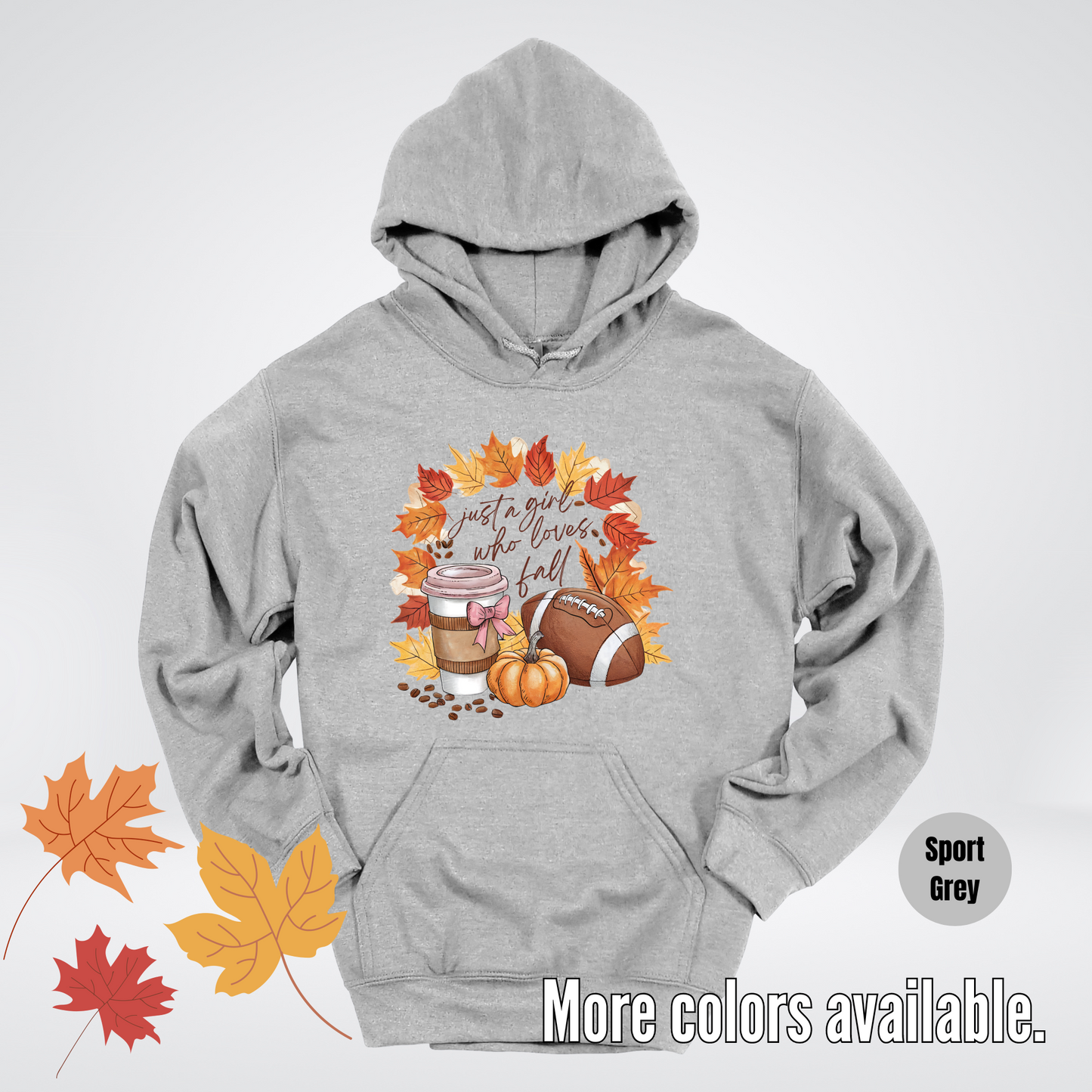 Just A Girl Who Loves Fall Hoodie