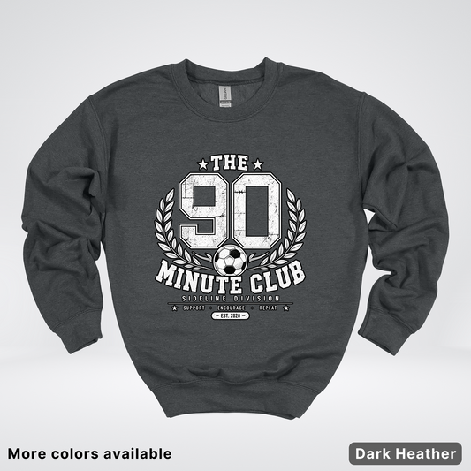 The 90 Minute Club Side Line Division Crewneck Sweatshirt