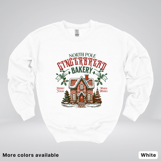 Vintage Gingerbread Bakery - Crewneck