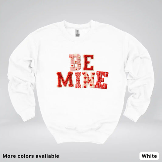 Be Mine Hook Yard Faux - Crewneck Sweatshirt