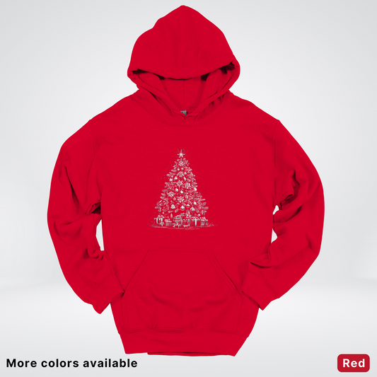 Classic Christmas Tree with Gifts - Hoodie