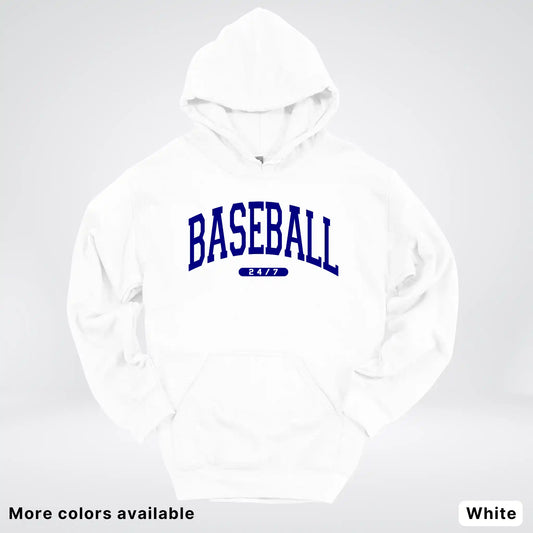 Baseball 24/7 – Navy Design - Hoodie