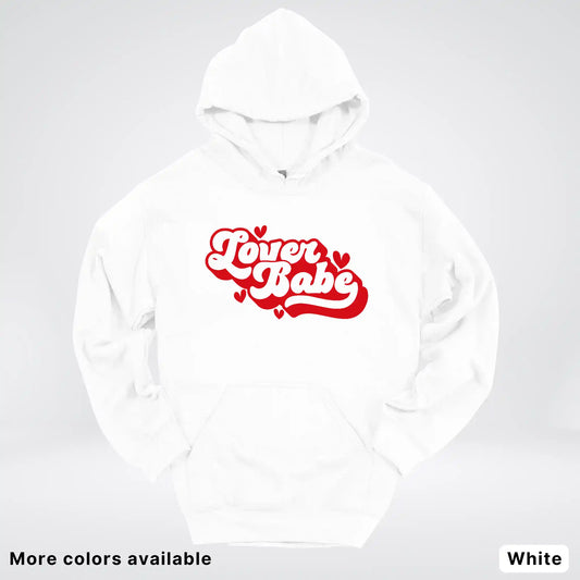 Lover Babe - Red Design - Hoodie
