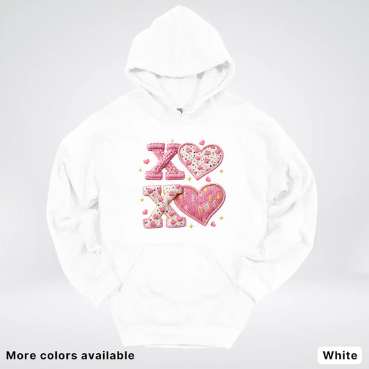 XOXO Hook Yard Faux - Hoodie
