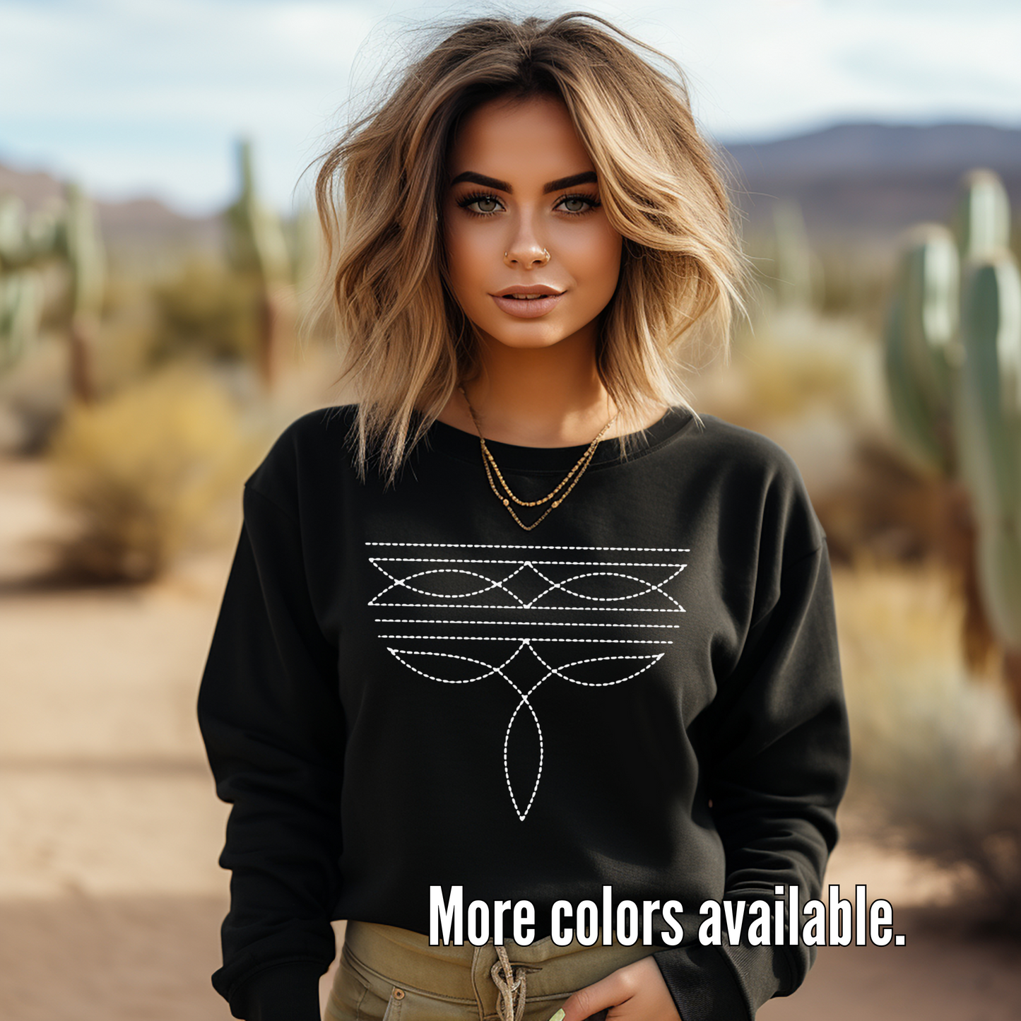 Boot Stitch Heavyweight Unisex Crewneck