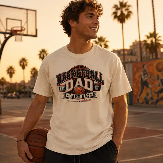 Basketball Dad – Game Day T-Shirt