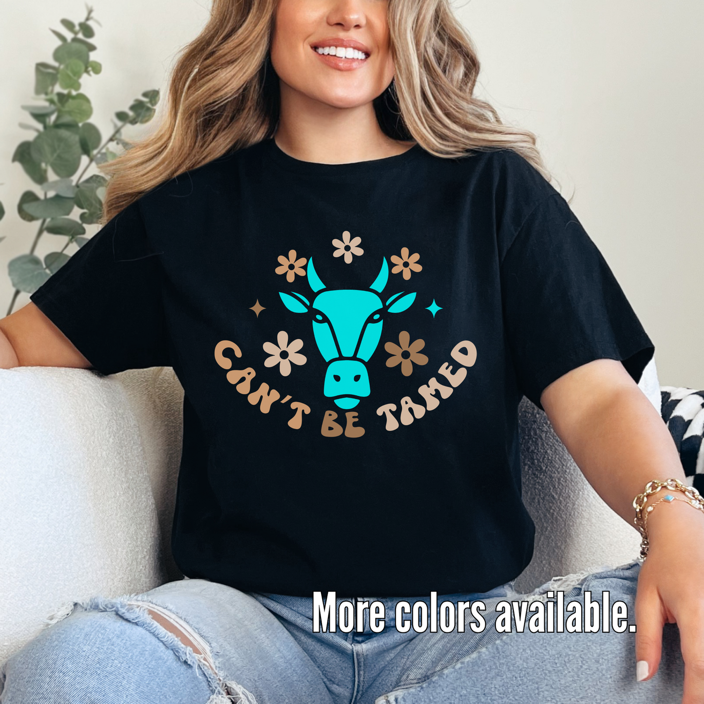 Cant Be Tamed Unisex Softstyle T-Shirt