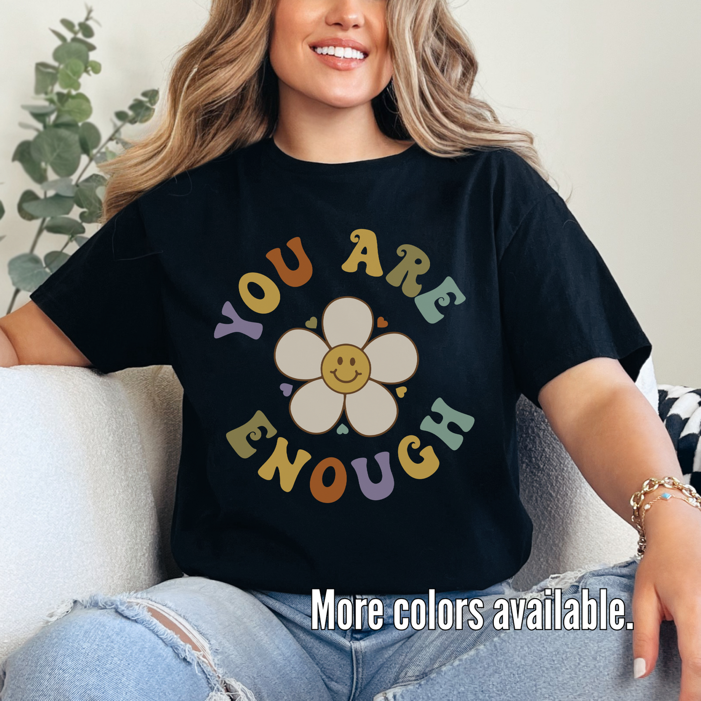 You Are Enough Unisex Softstyle T-Shirt