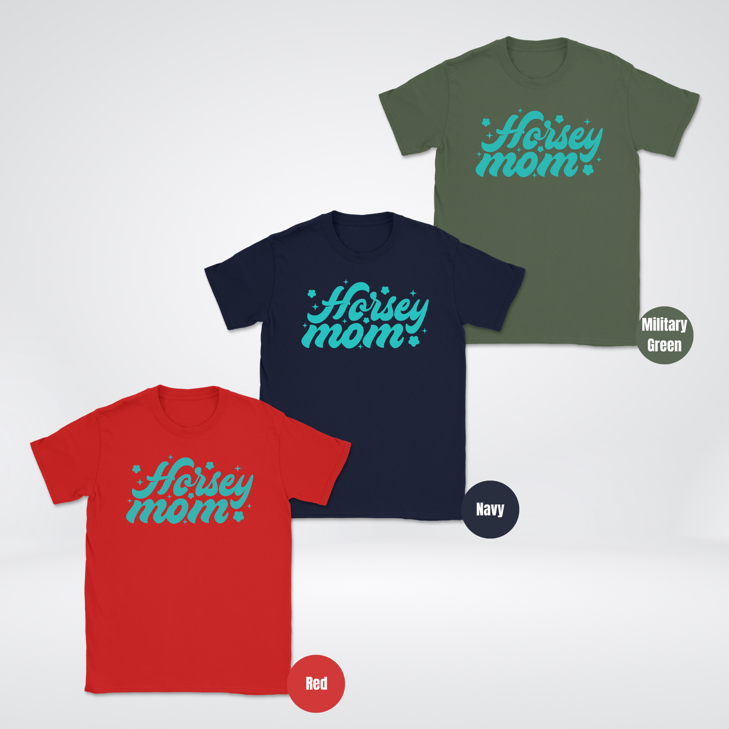 Horsey Mom Unisex Softstyle T-Shirt