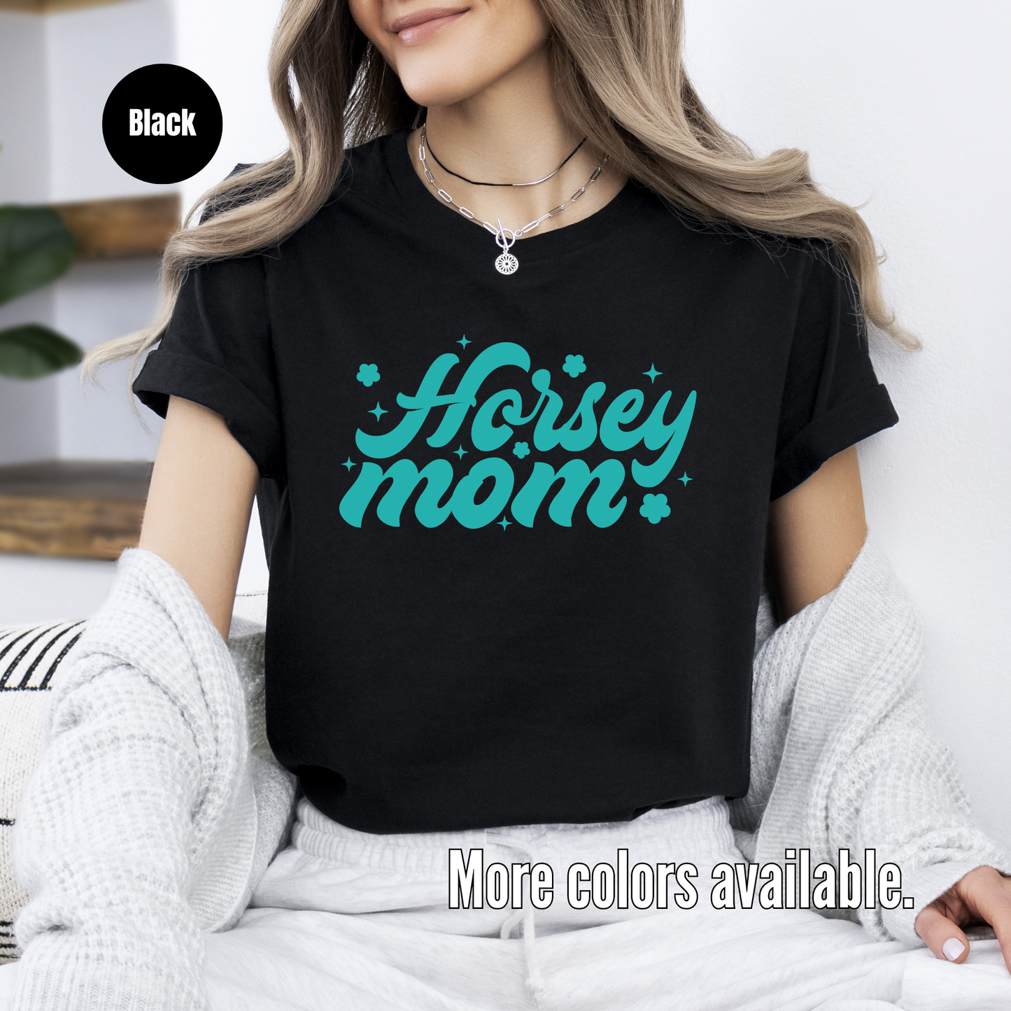 Horsey Mom Unisex Softstyle T-Shirt
