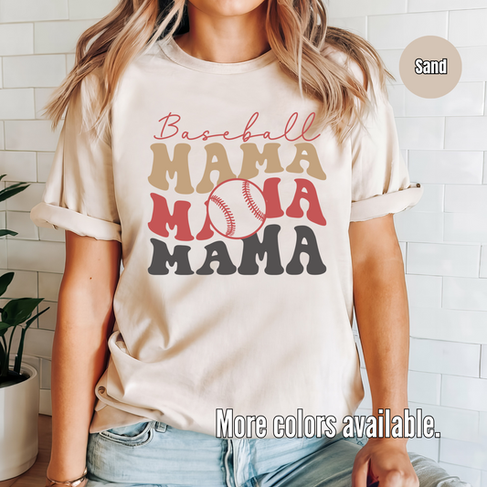 Baseball Mama Unisex Softstyle T-Shirt