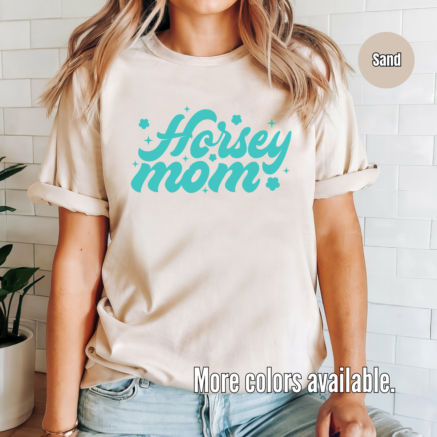 Horsey Mom Unisex Softstyle T-Shirt