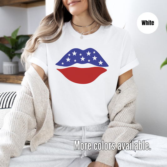 American Lips Unisex Softstyle T-Shirt