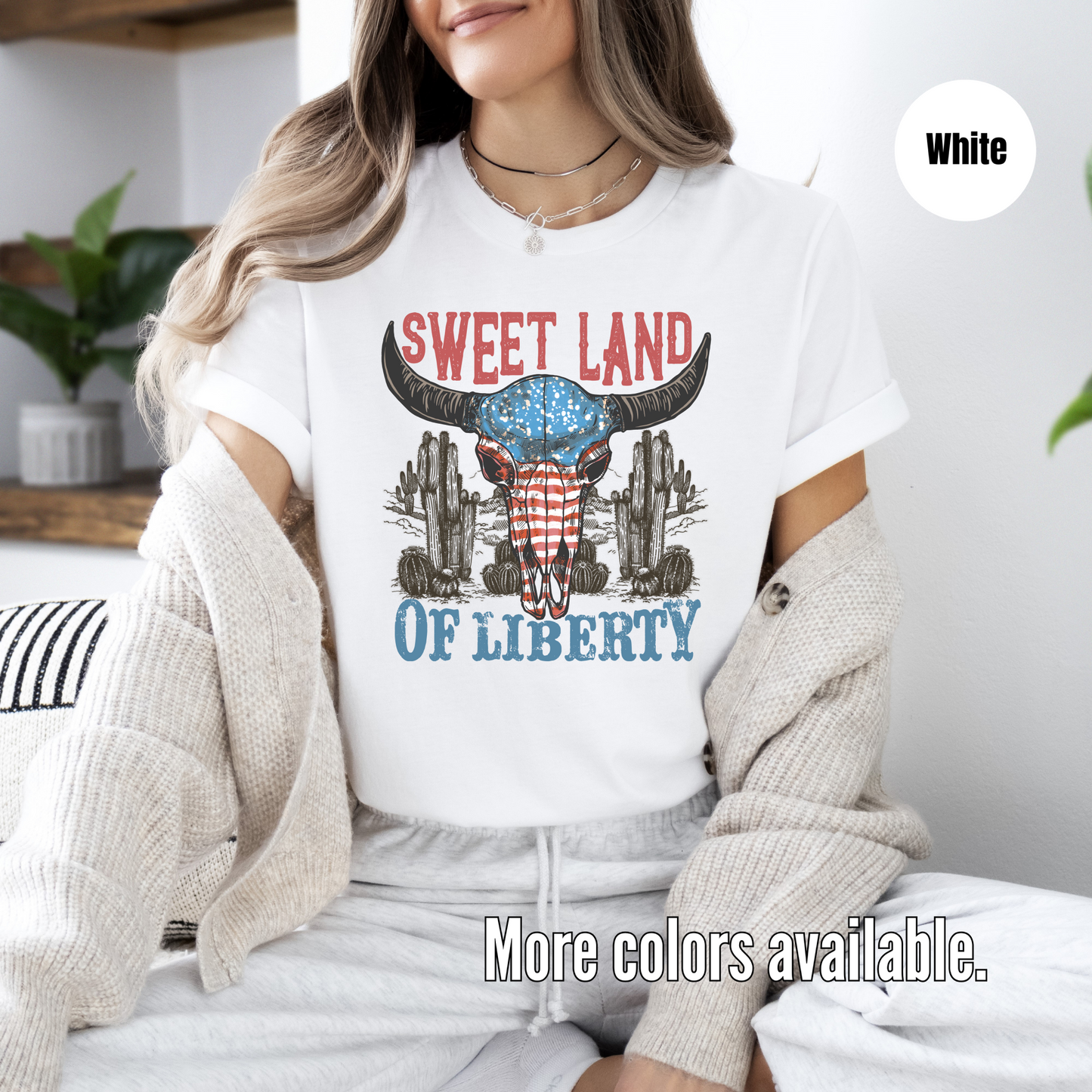 Sweet Land Of Liberty Unisex Softstyle T-Shirt