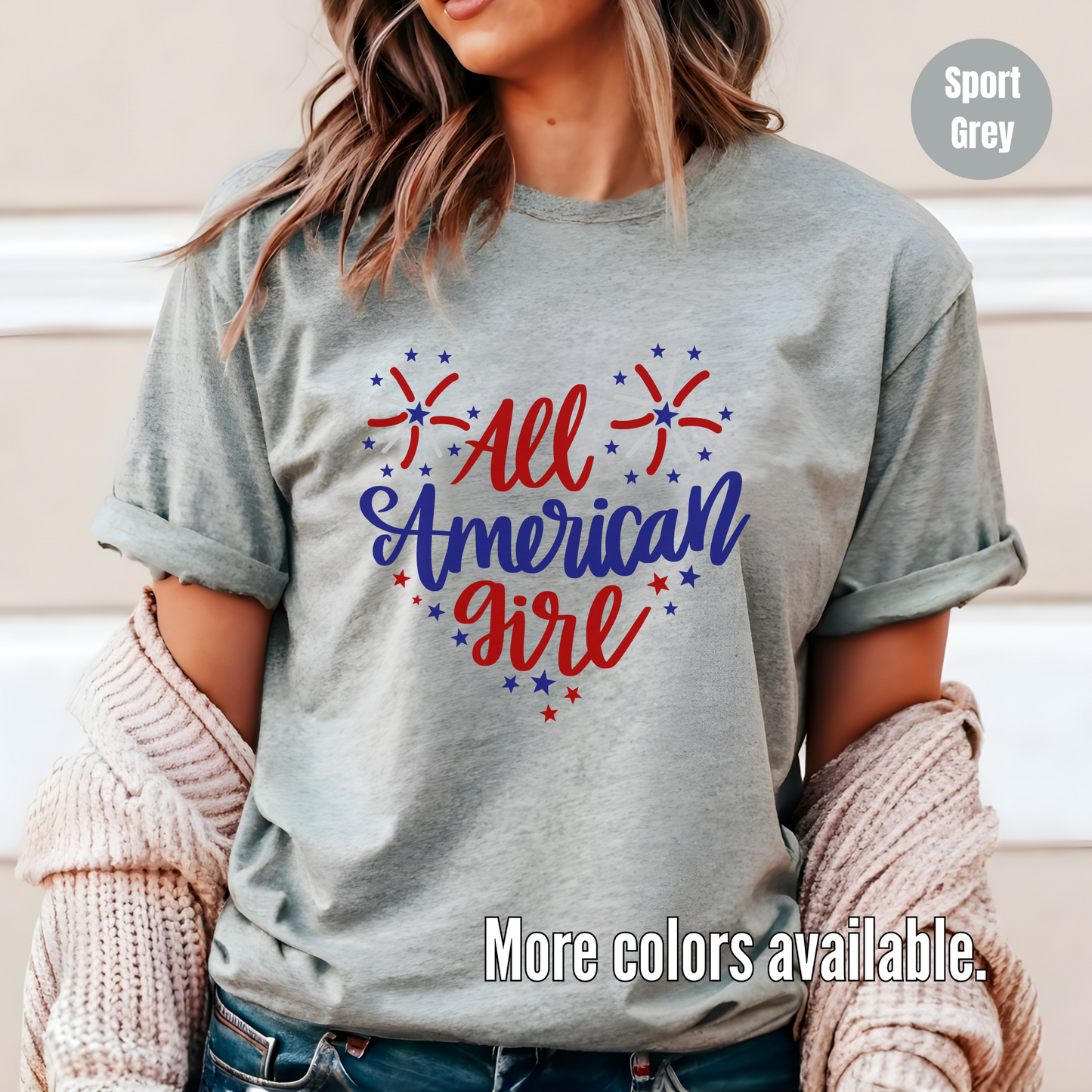 All American Girl Unisex Softstyle T-Shirt