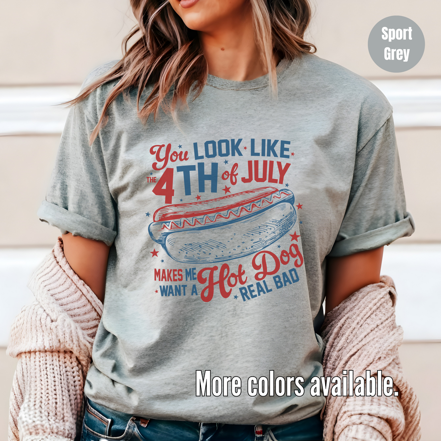 Hot Dog Real Bad Unisex Softstyle T-Shirt