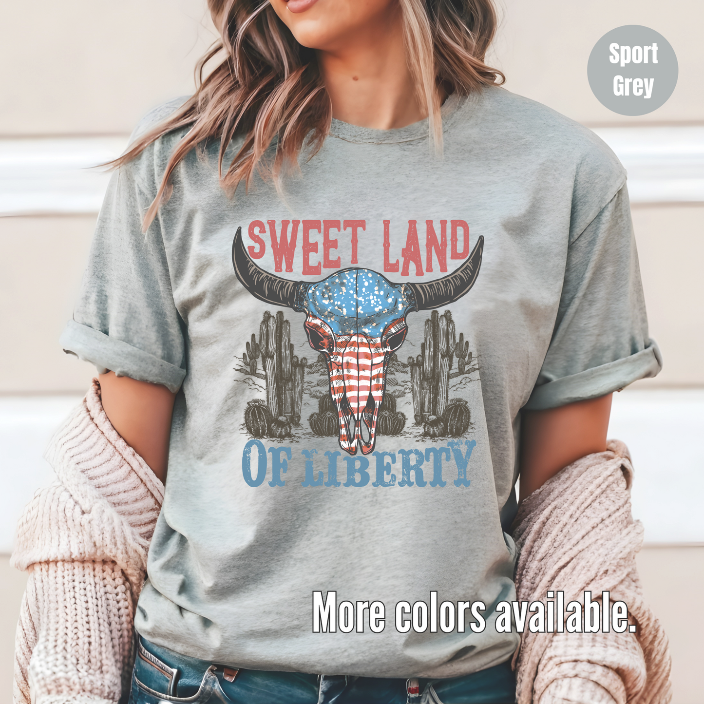Sweet Land Of Liberty Unisex Softstyle T-Shirt
