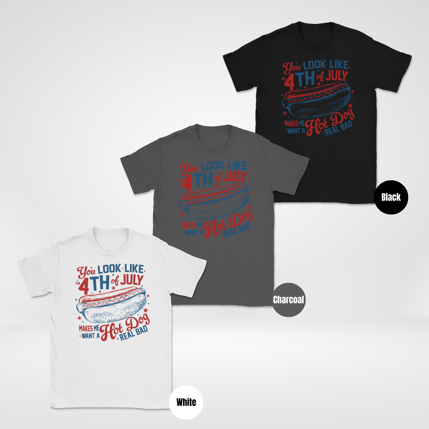 Hot Dog Real Bad Unisex Softstyle T-Shirt