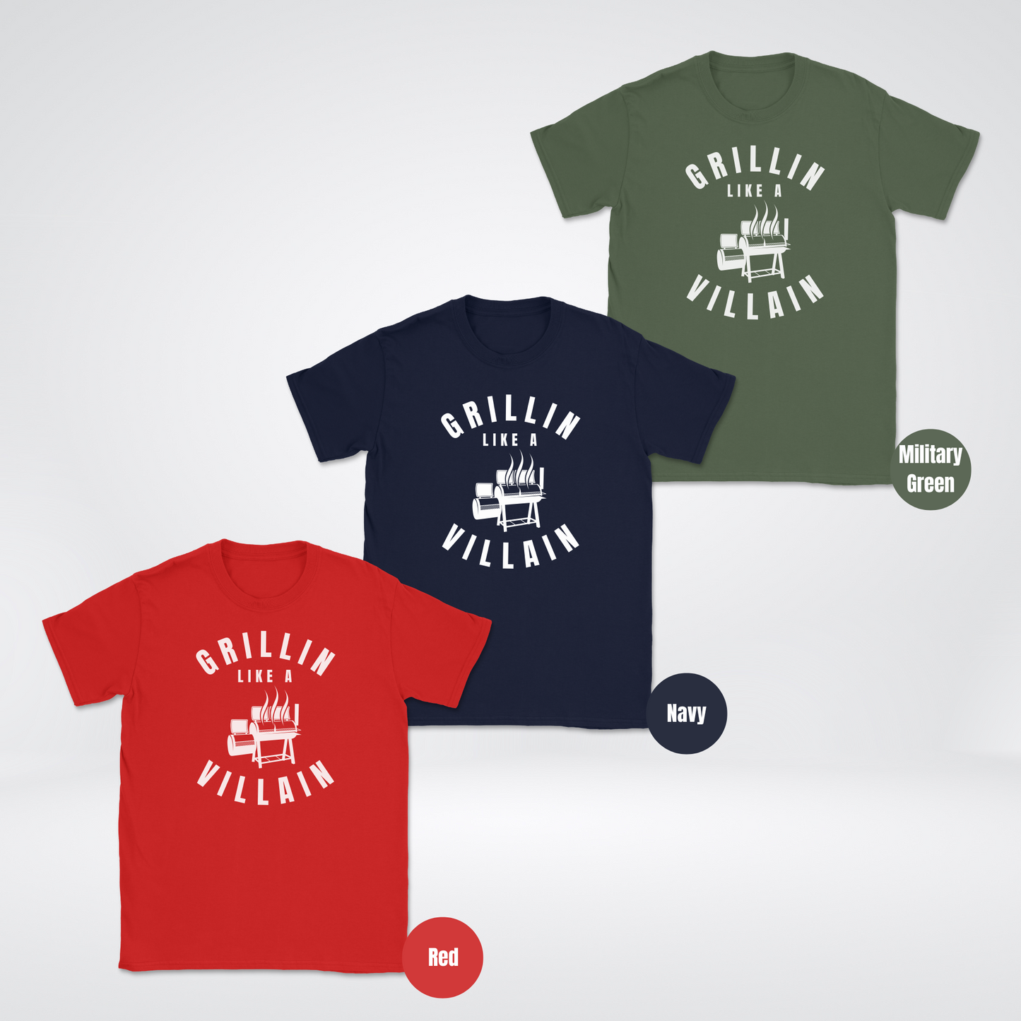 Grillin Like A Villain Unisex Softstyle T-Shirt