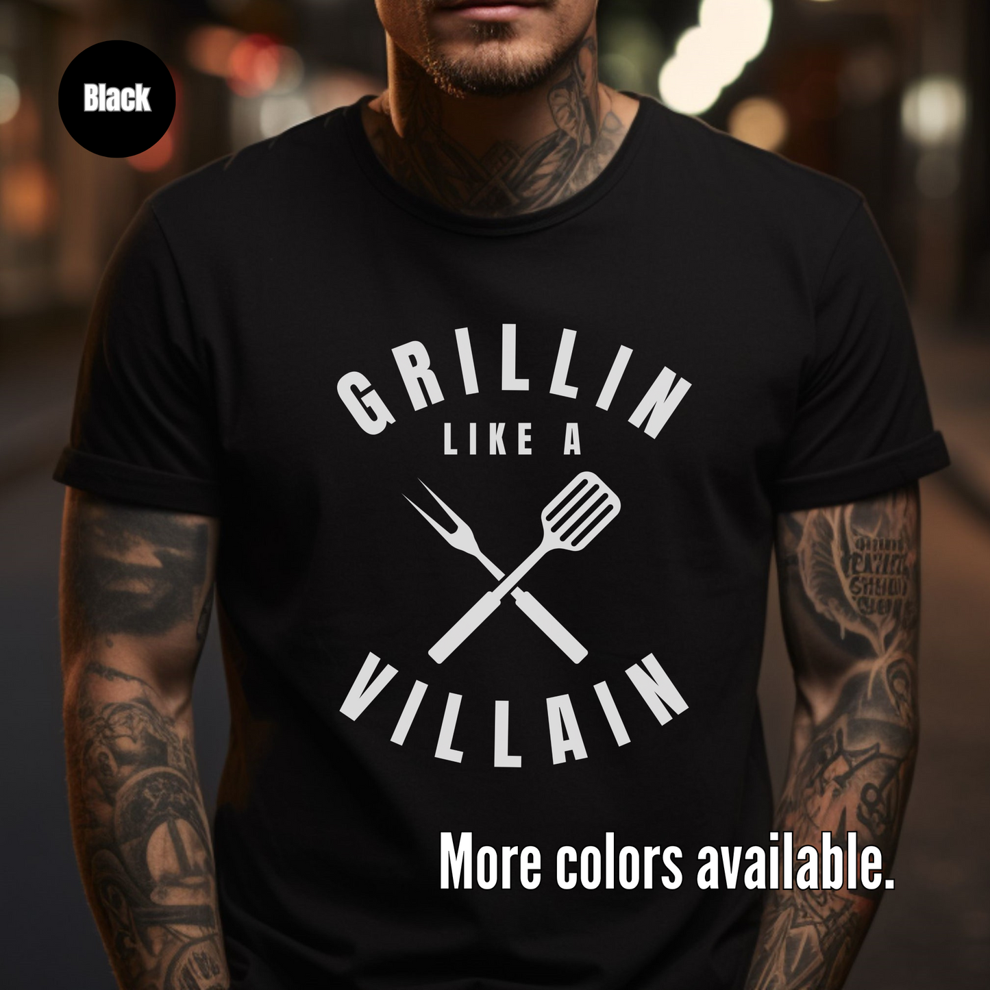 Grillin Like A Villain 2 Unisex Softstyle T-Shirt