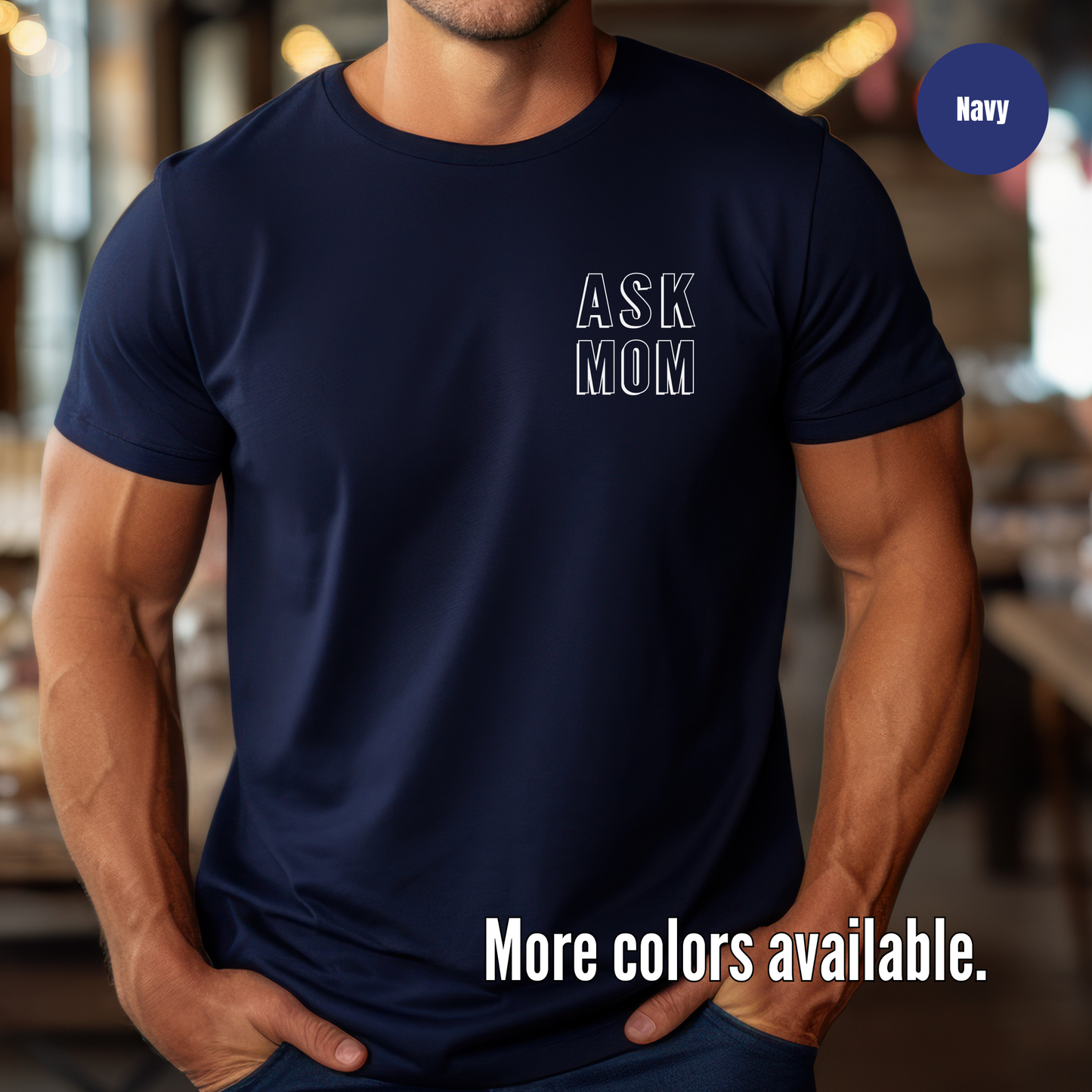 ASK MOM Unisex Softstyle T-Shirt