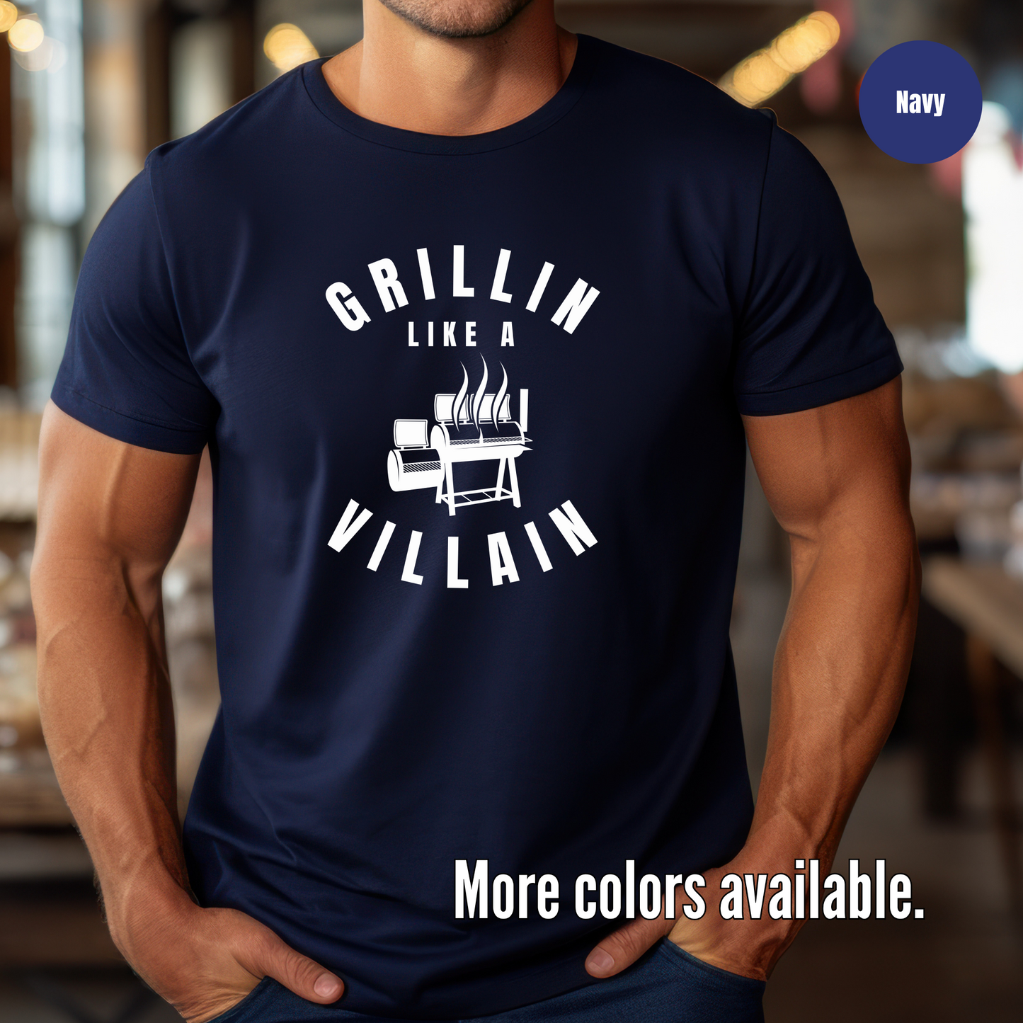 Grillin Like A Villain Unisex Softstyle T-Shirt