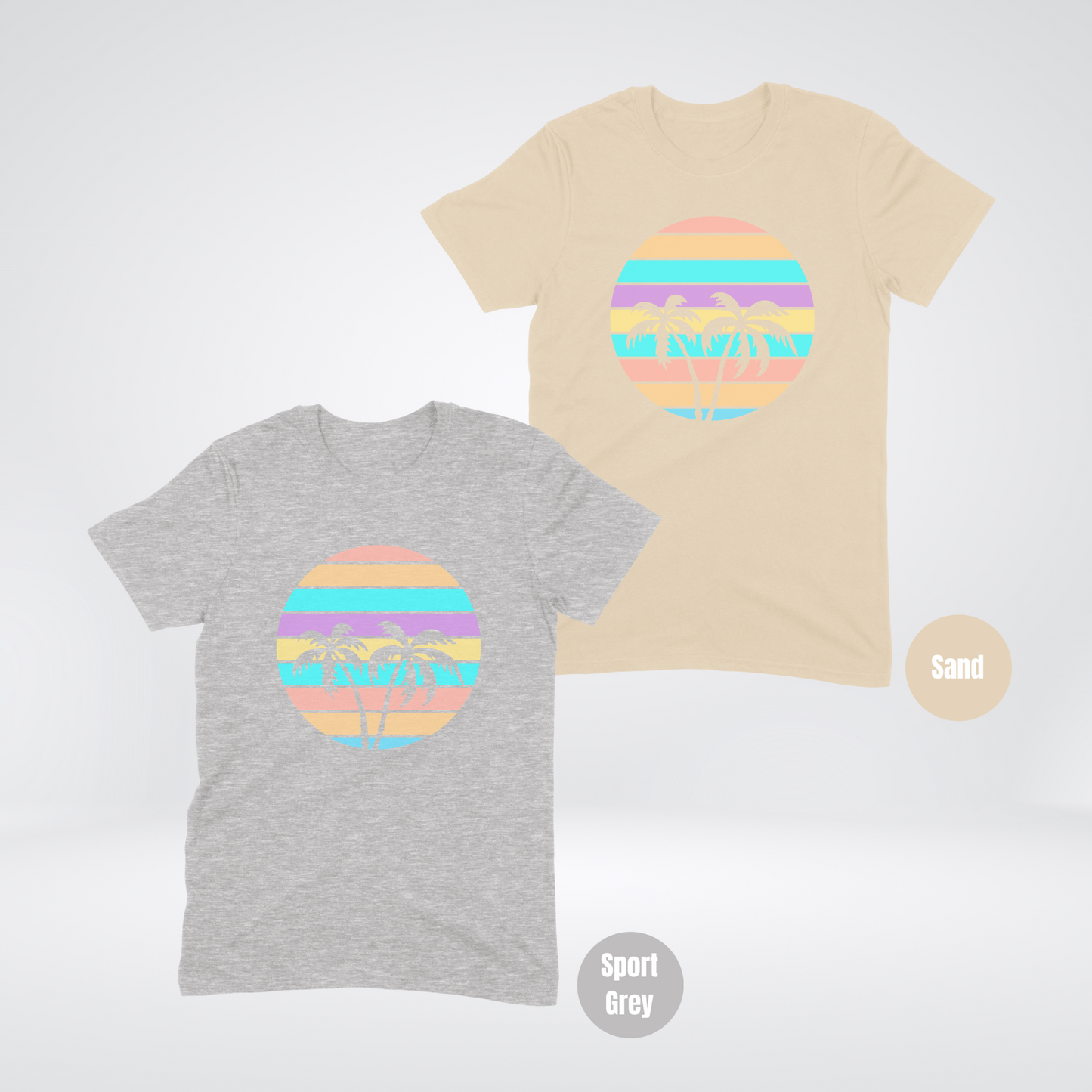 Retro Sunset Softstyle T-Shirt
