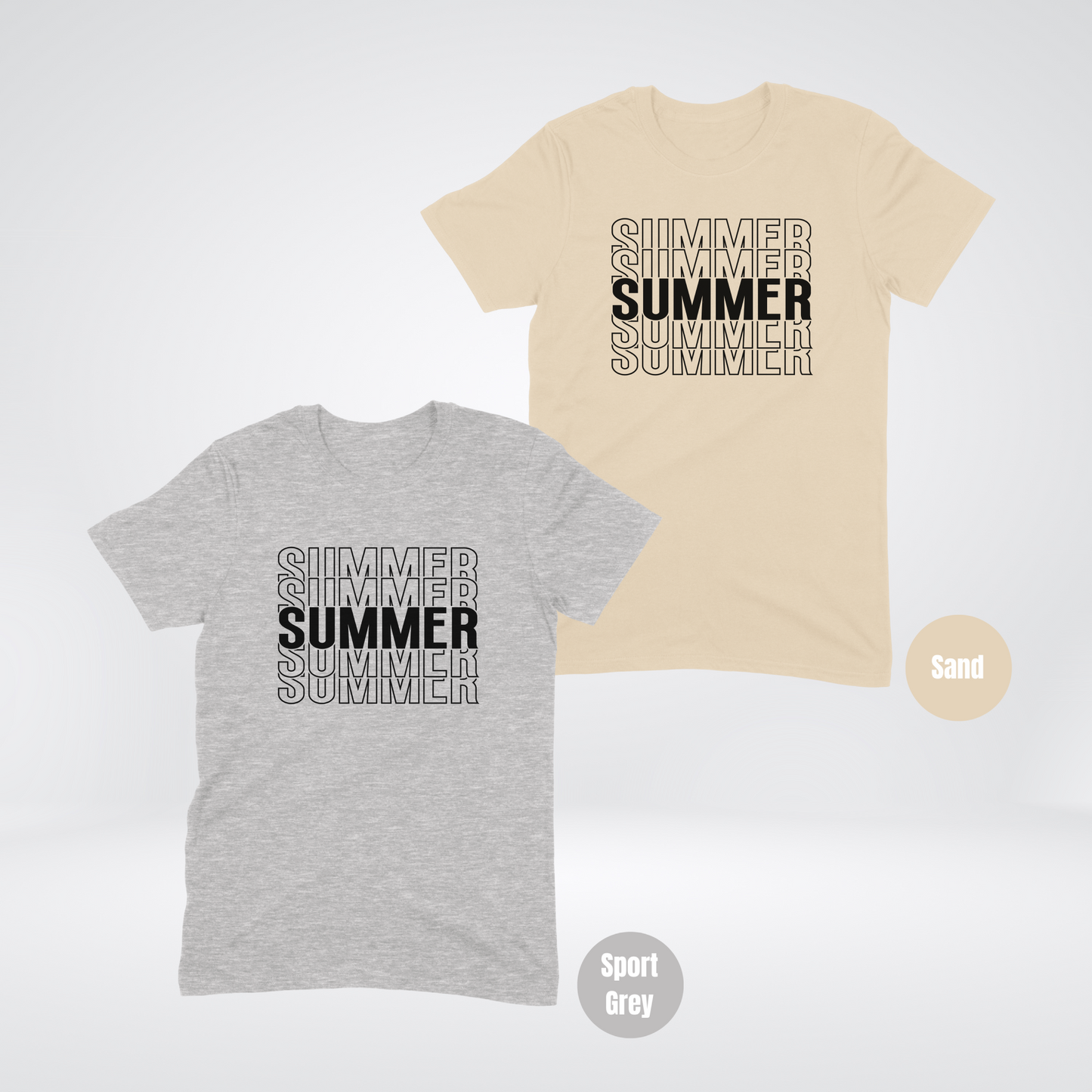 SUMMER Black Softstyle T-Shirt