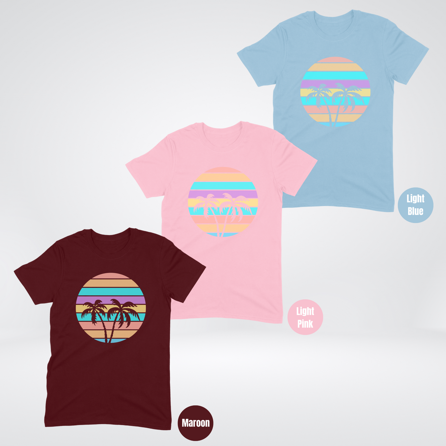 Retro Sunset Softstyle T-Shirt