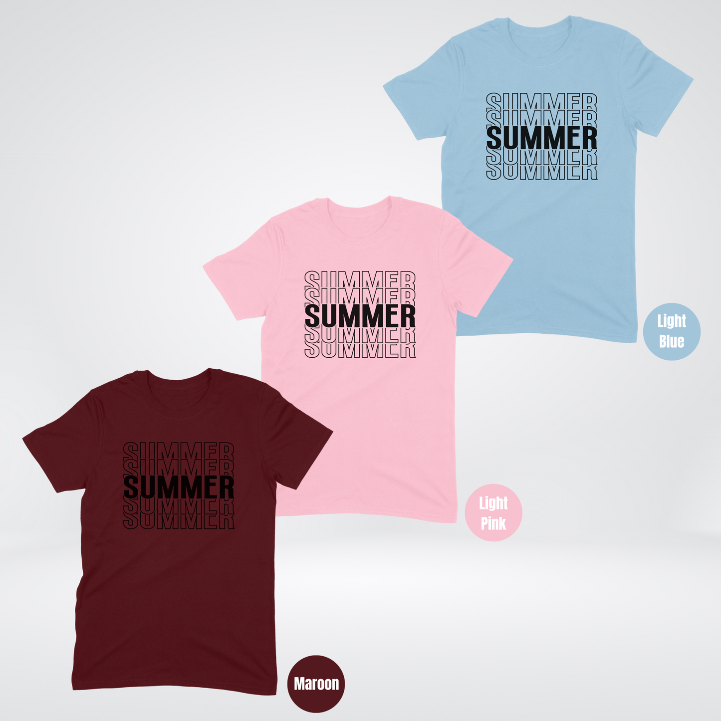 SUMMER Black Softstyle T-Shirt