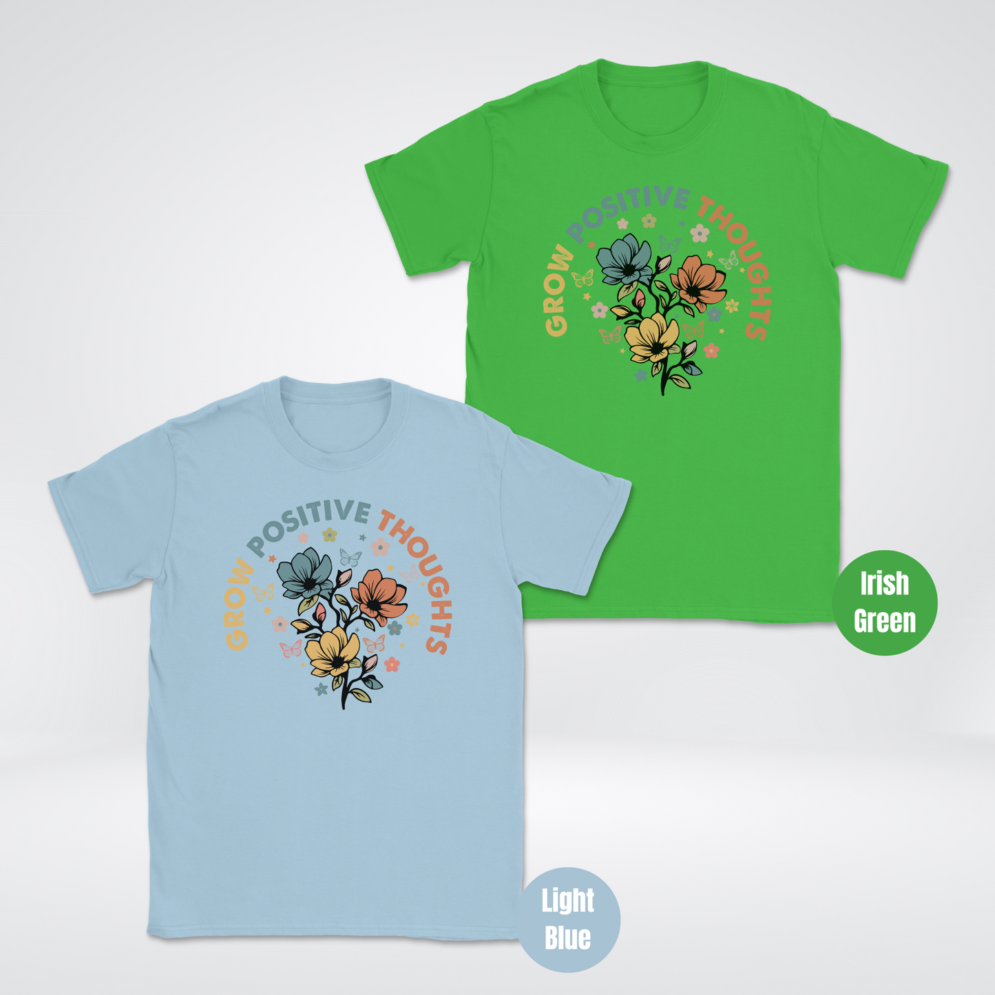 Grow Positive Thoughts Unisex Softstyle T-Shirt