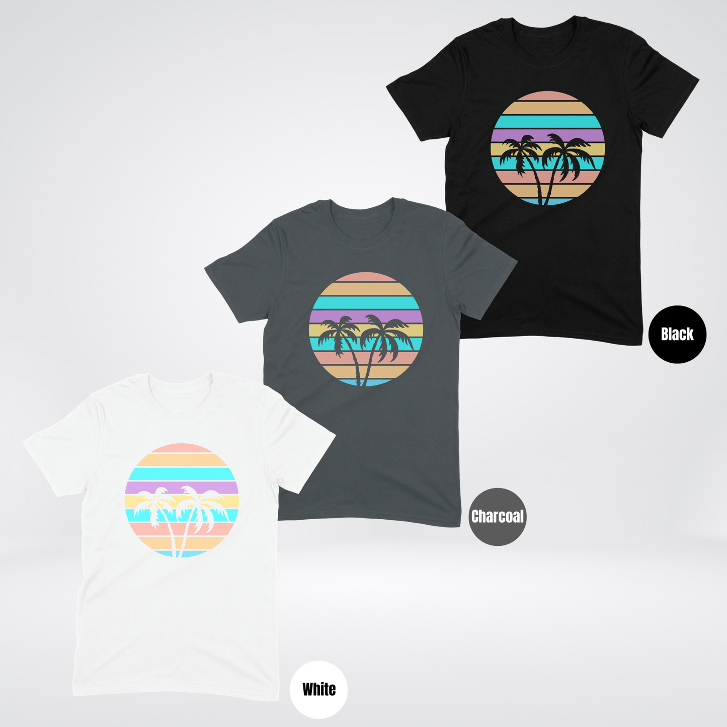 Retro Sunset Softstyle T-Shirt