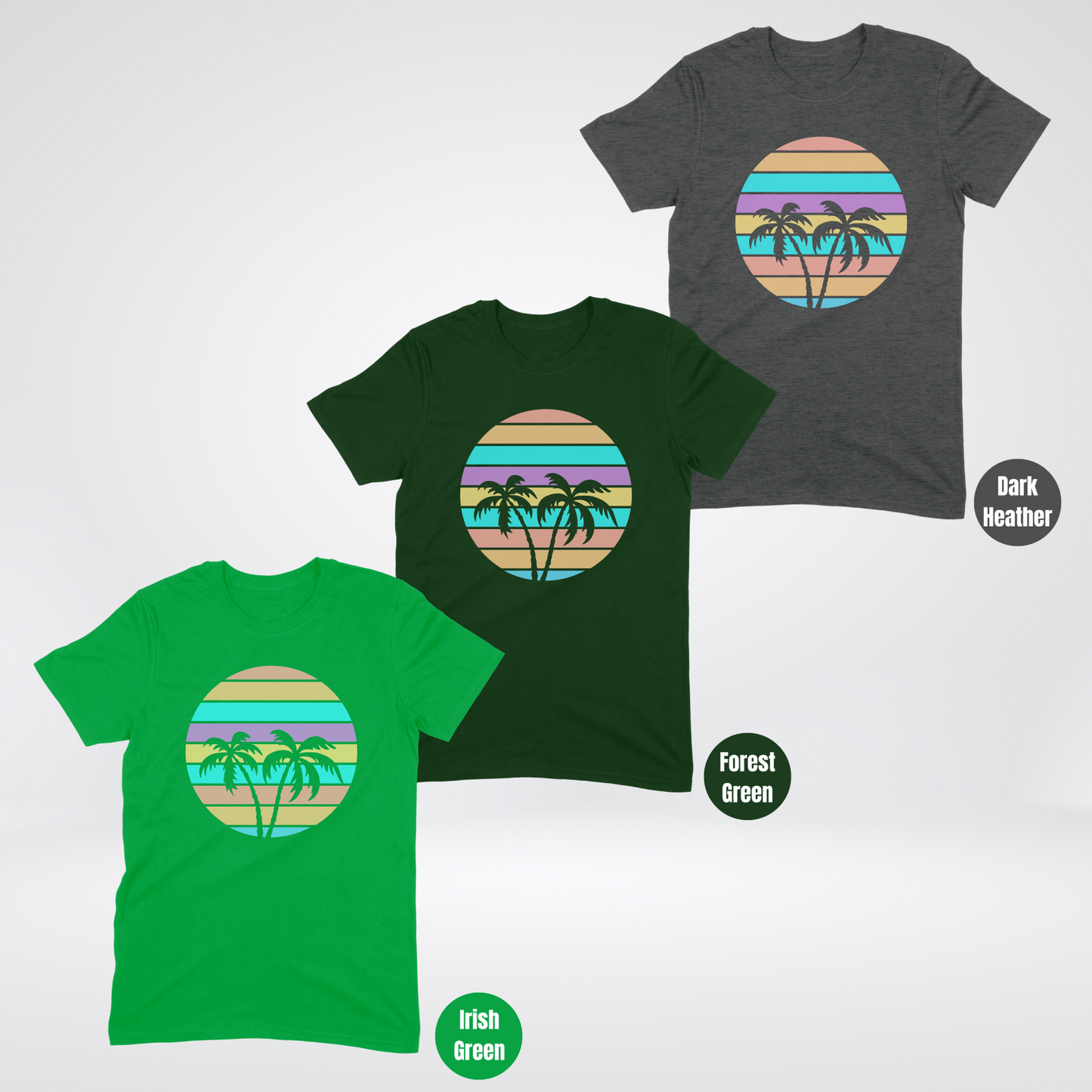 Retro Sunset Softstyle T-Shirt