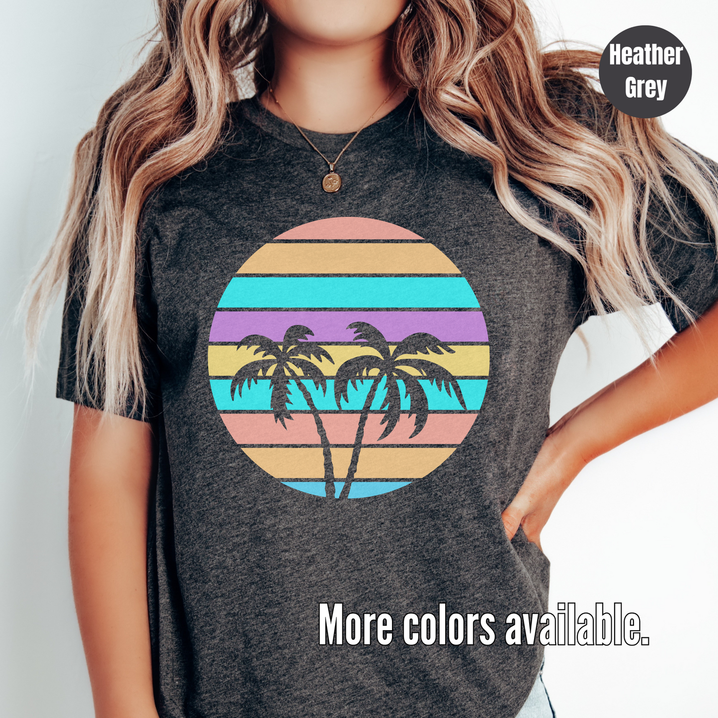 Retro Sunset Softstyle T-Shirt