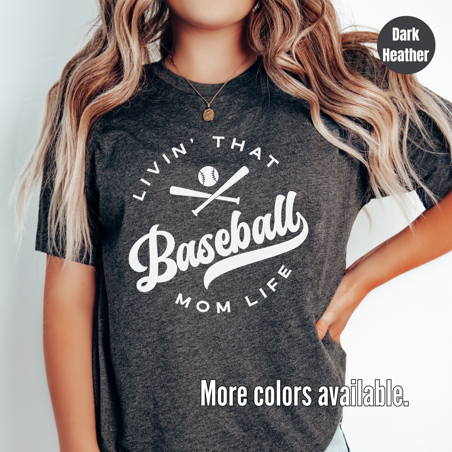 Livin’ That Baseball Mom Life T-Shirt